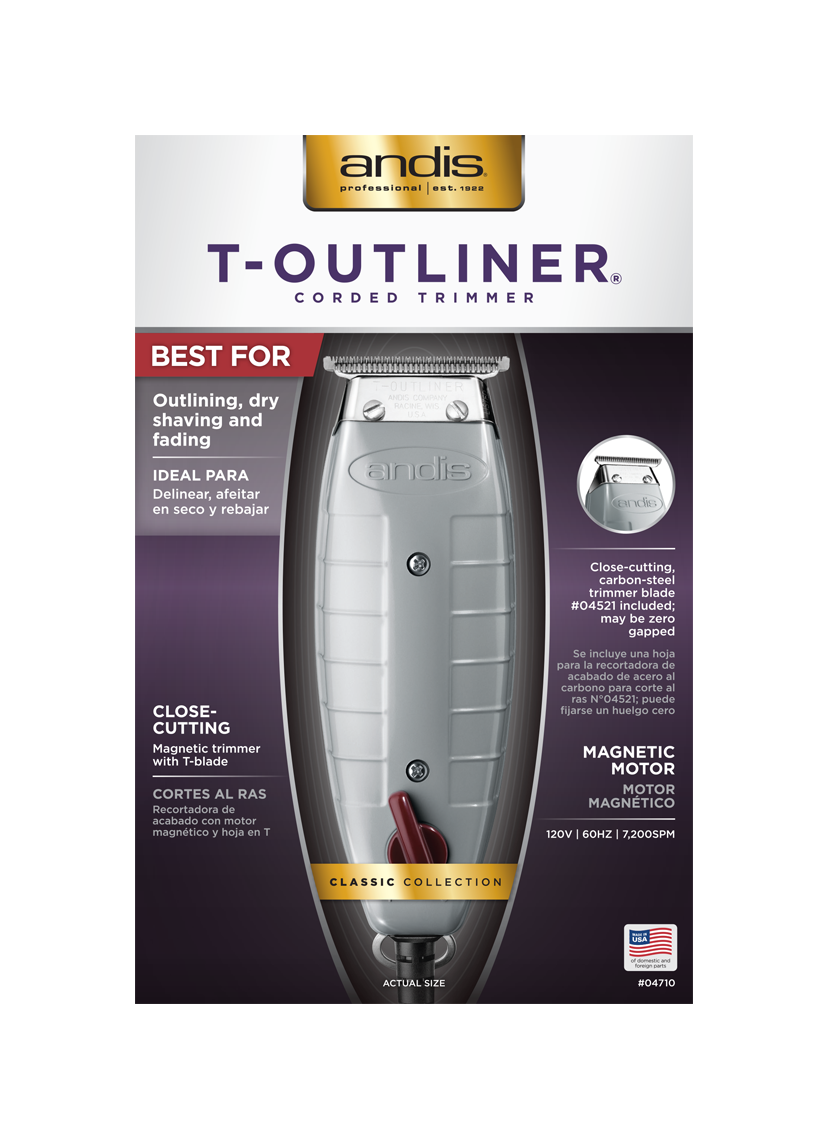 Andis T-Outliner Gray Trimmer
