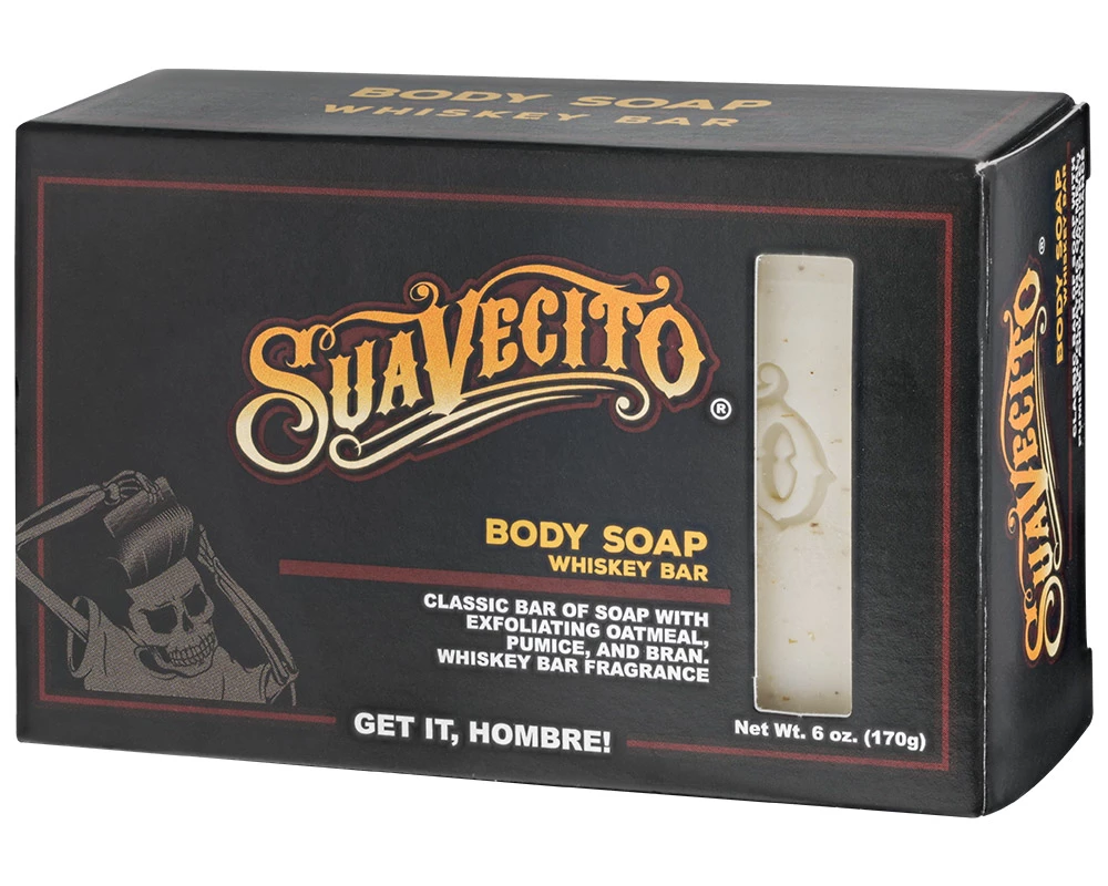 SUAVECITO BODY SOAP WISKEY BAR