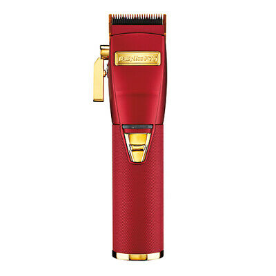BaByliss PRO Cordless Clipper Red & Gold