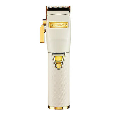 BaByliss PRO Cordless Clipper White & Gold