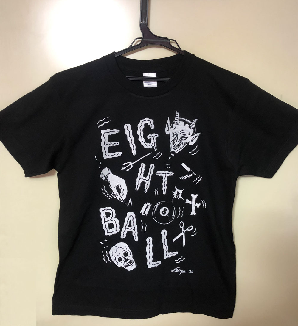Barberz EIGHTBALL DEVIL Tシャツ
