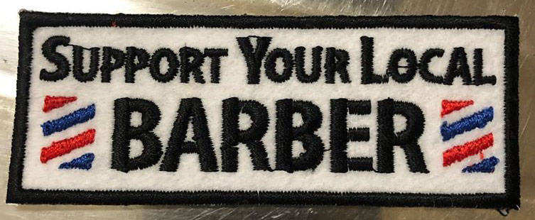 Support Your Local BARBER NEWワッペン