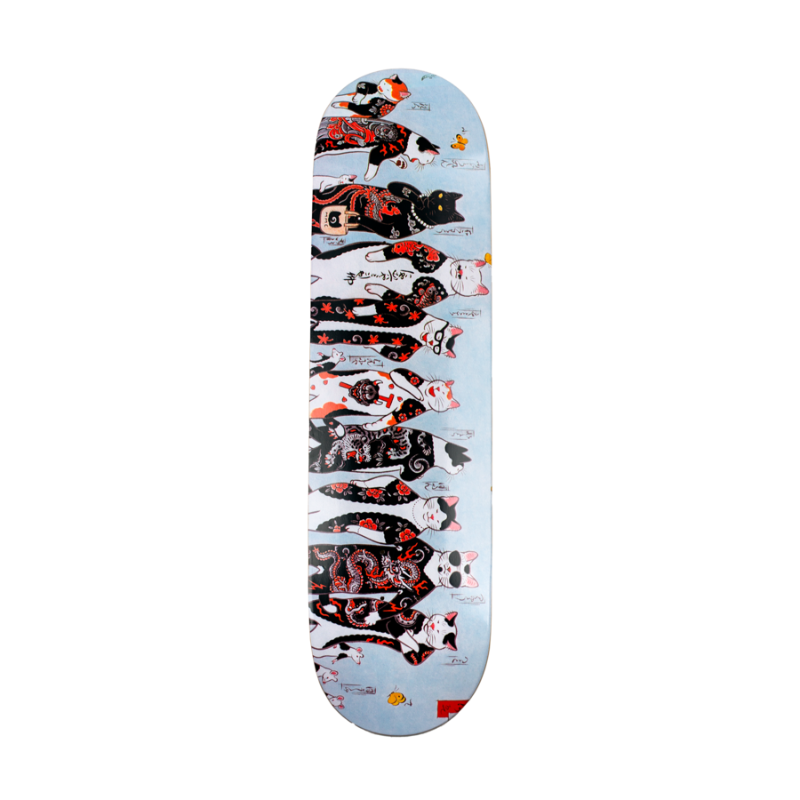 Monmon Cats Gang Cat Skate Deck