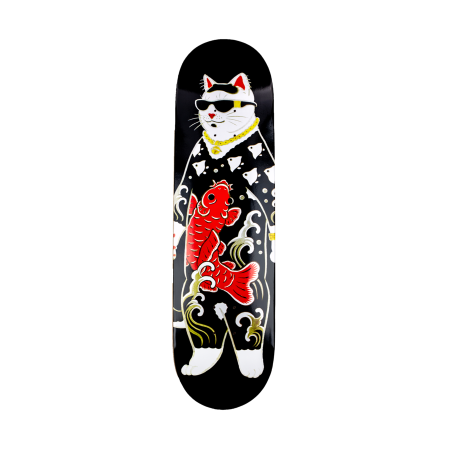 Monmon Cats Cool Cat Skate Deck