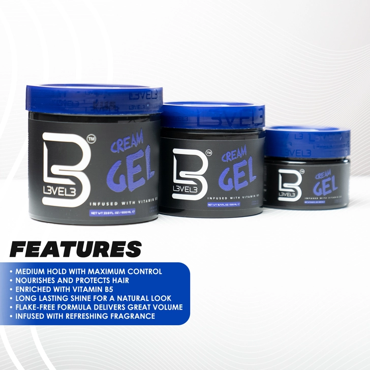 L3VEL3 CREAM HAIR GEL