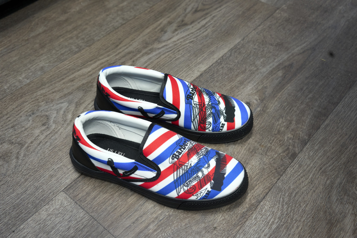 SLIPON  Barberz スリッポン　バーバーズ