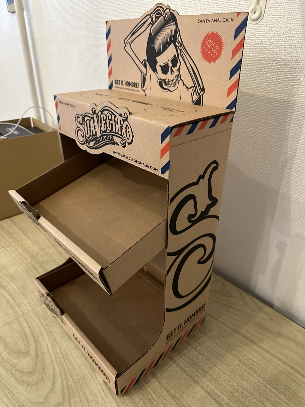 Suavecito 2段ディスプレイボックス