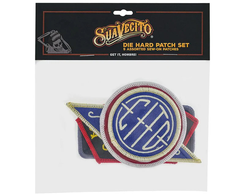Suavecito Die Hard Patch Set