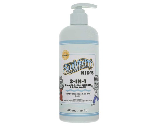 SUAVECITO Kid’s 3-in-1 Shampoo, Conditioner & Body Wash