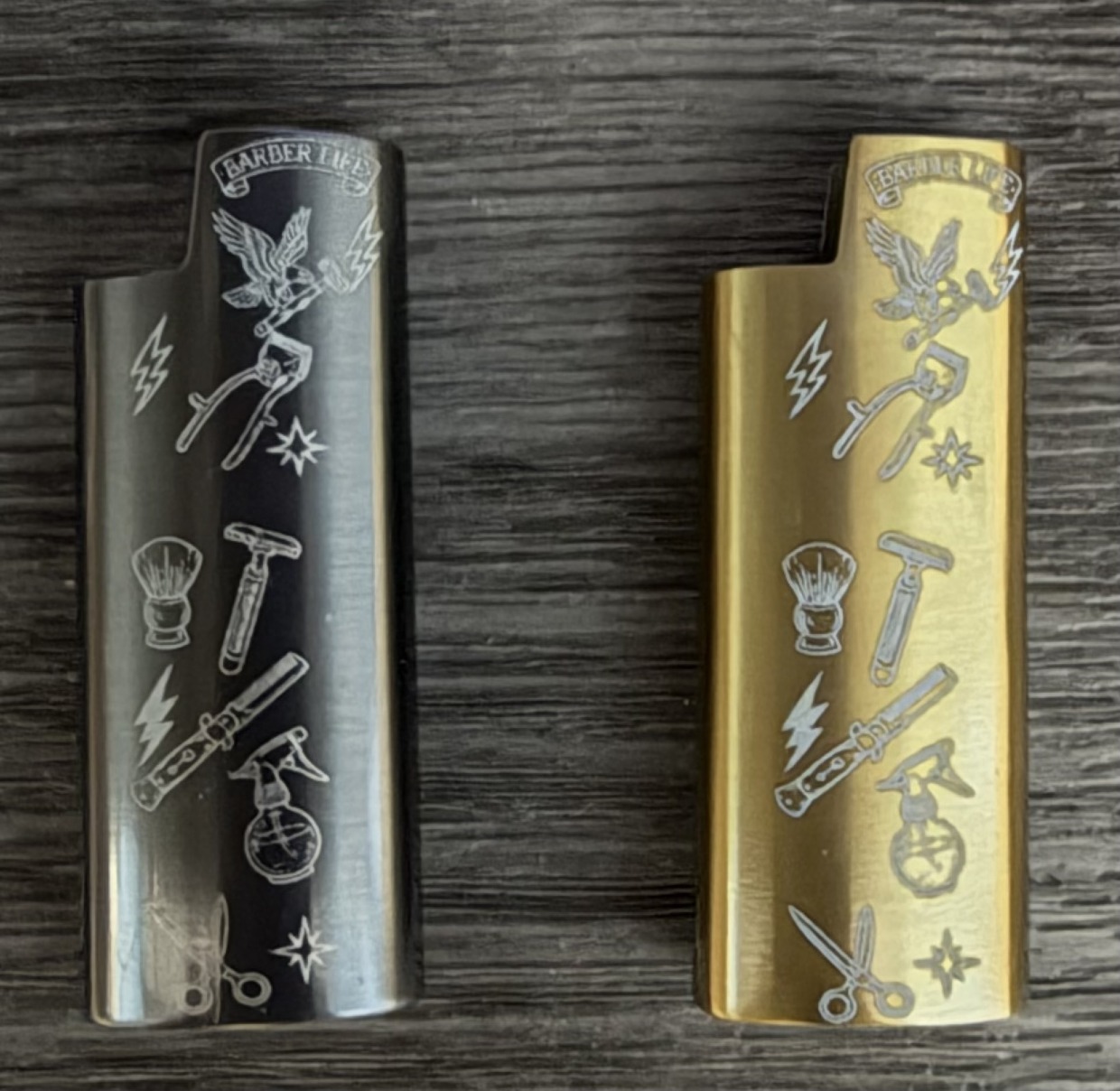Bicライターミニ用ケース　Barberz