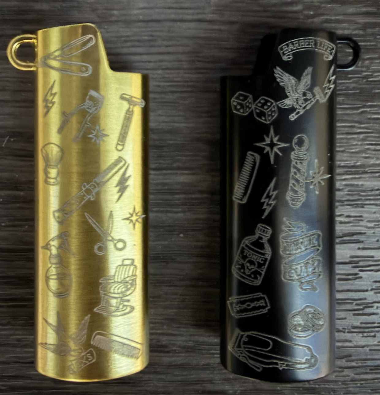 BicライターJ26用ケース　Barberz